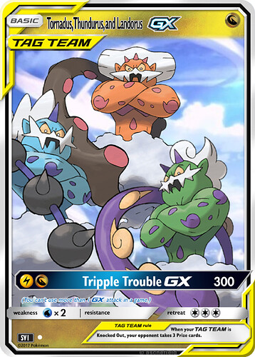 Tornadus,Thundurus, and Landorus