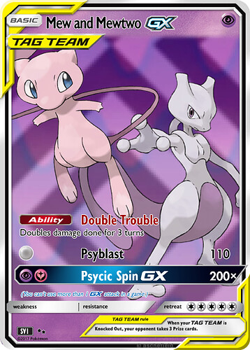 Mew and Mewtwo