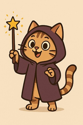 20250613_1255_Gato Mágico Caricaturesco_simple_compose_01jxna8vk4fzqr2m2630kxfg6e