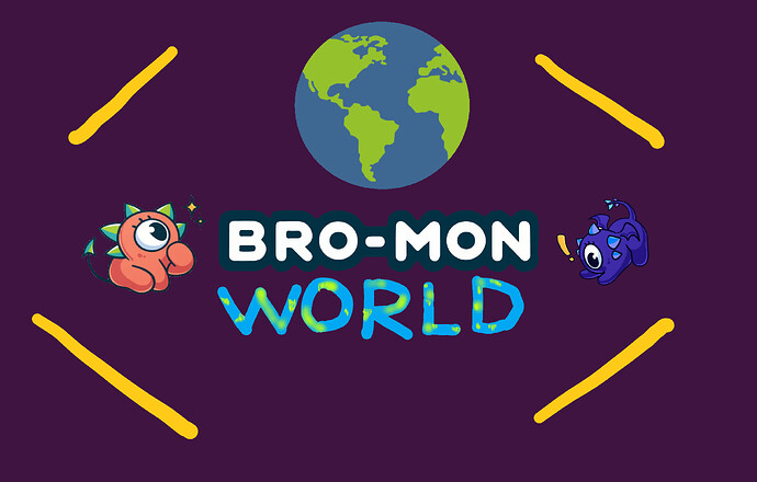 Bro-Mon World Logo