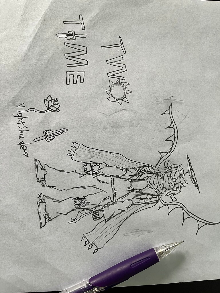 Two Time Design Rework Drawing Two time drawing 😓 - Creative Corner - Sweezy Community