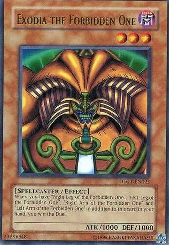 Yu-Gi-Oh! - Exodia The Forbidden One (DLG1-EN022) - Dark Legends -  Unlimited Edition - Ultra Rare