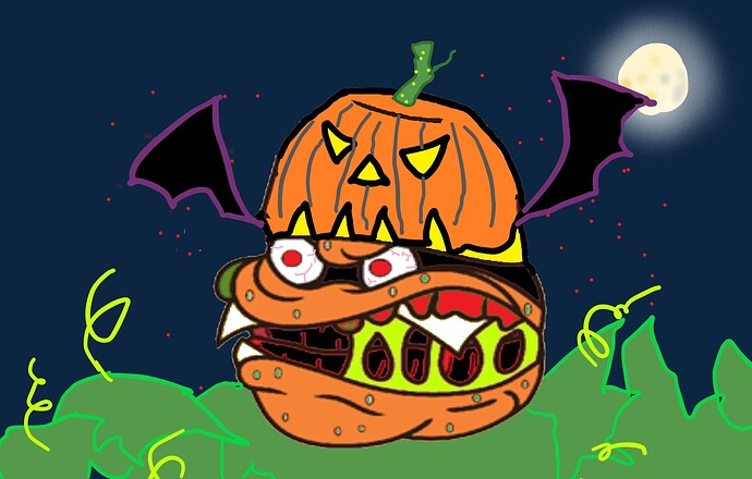 Halloween Burger