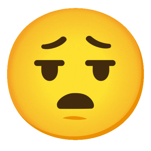 😮‍💨 Face Exhaling Emoji